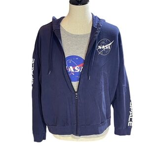 Freeze NASA Hoodie & Tank Set Women’s‎ Size L – “I Need Some Space”